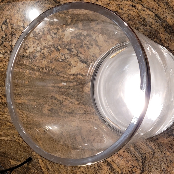 Hurricane Vase...perfect for your holiday table! Fill with ornaments, candles - Picture 6 of 10